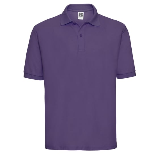 Russell Mens Polycotton Pique Polo Shirt (Purple)