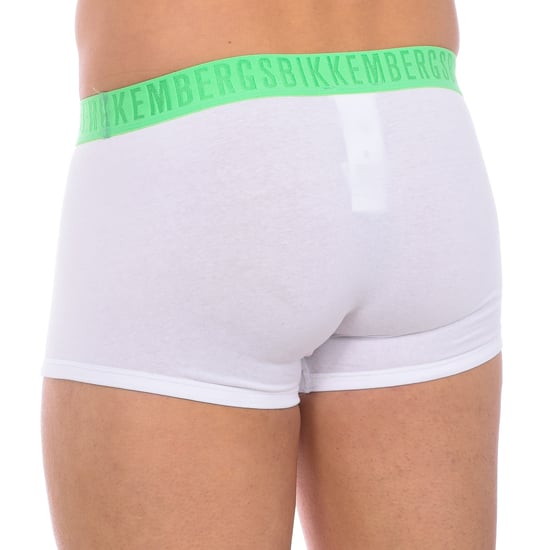 Pack-2 Men's Anatomical Front Fashion Tape Boxers BKK1UTR04BI