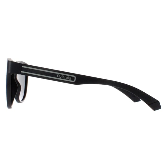 Polaroid Round Unisex Matte Black Grey Polarized PLD 2156/S