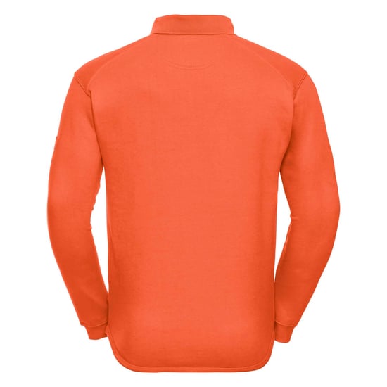 Russell Europe Mens Heavy Duty Collar Sweatshirt (Oranje) - Image 2