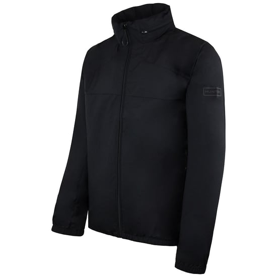 Hunter Travel Recycled Nylon Mens Zwart Shell Jas - Image 3