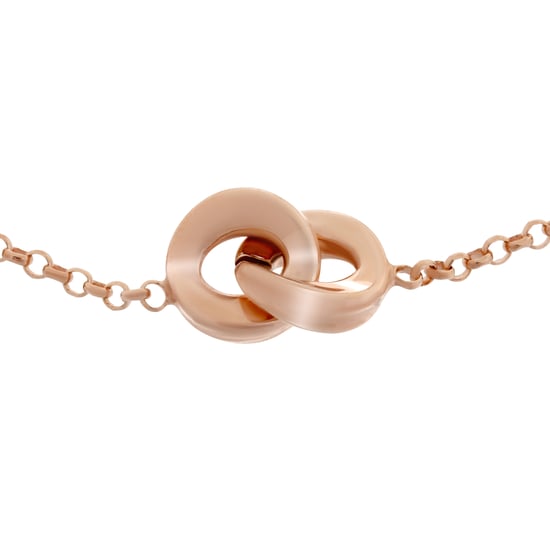 Orphelia Women's 925 Sterling Silver Necklace - Rose ZK-7177/RG