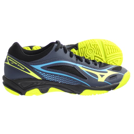 Mizuno Indoor Mirage Star 2 Kids Black Trainers