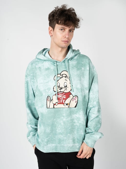 Guess x Brandalised blouse Leon Bunny Mannen groen - Image 3