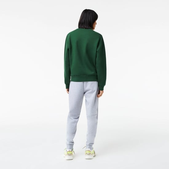 Lacoste Mens Crew Neck Fleece Sweatshirt