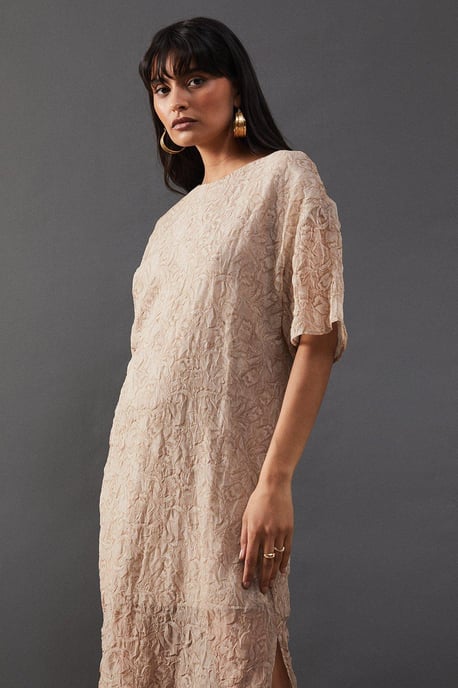 Premium Tissue Organza Midaxi T-shirt Dress - Image 2