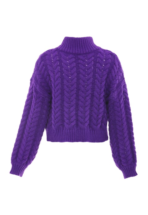 Mymo Jumper Dames paars - Image 2