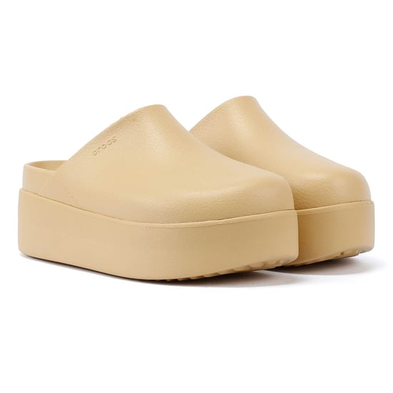 Crocs Dylan platform damesklompen tarwe - Image 1