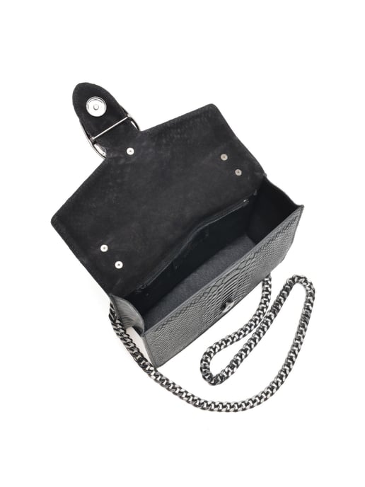 Renata Corsi SS22 RC 8089 Zwart Rundleer Tas - Image 4