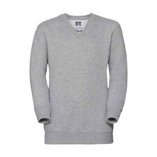 Russell Collection Sweatshirt met V-hals voor kinderen/Kinderen (Licht Oxford) - Image 1