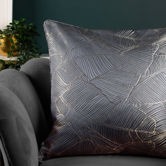 Wylder Tropics Seymour Geborduurd Jacquard Satijnen Bies Polyester Gevuld Kussen - Image 4