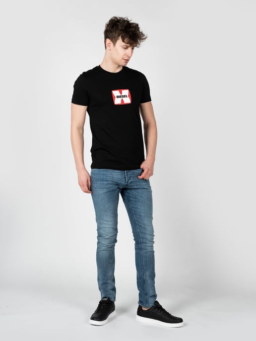 Diesel T-Shirt T-Diegor Mannen zwart - Image 2