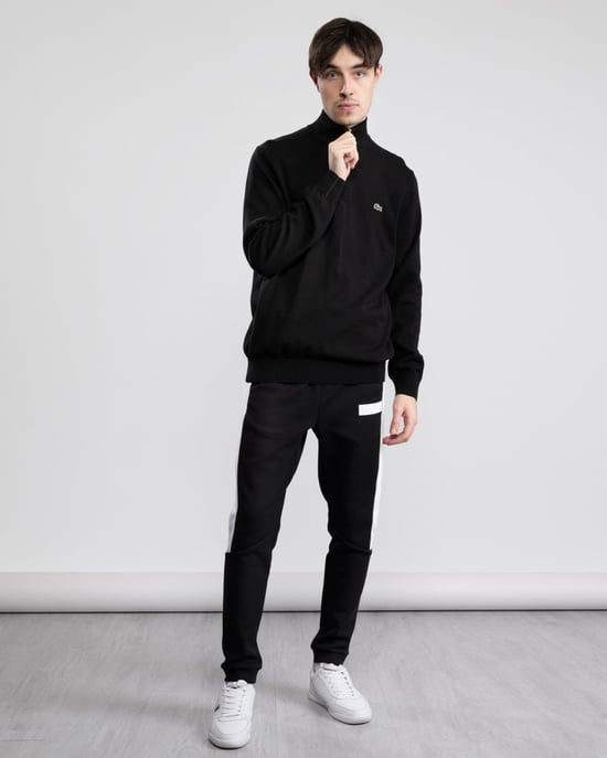 Lacoste Half Zip Logo Mens Sweatshirt
