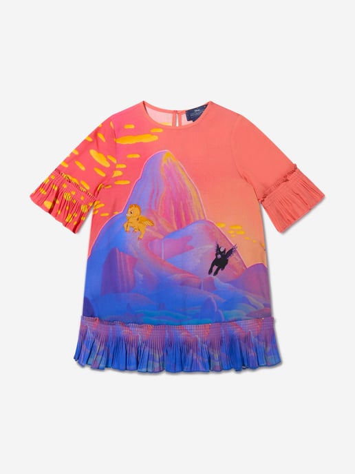 Stella McCartney Kids Girls Disney Fantasia Mount Olympus Dress