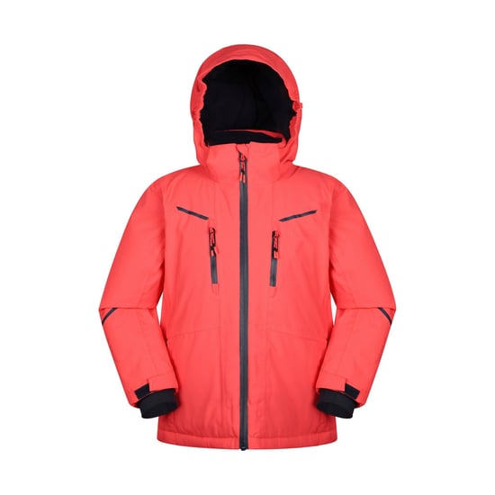 Mountain Warehouse Slalom Extreme Waterdichte Ski-jas voor kinderen/Kinderen (Vuurkoraal) - Image 1