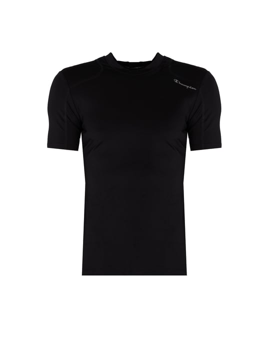 Champion T-Shirt Tech Quick-Dry Mannen zwart - Image 1