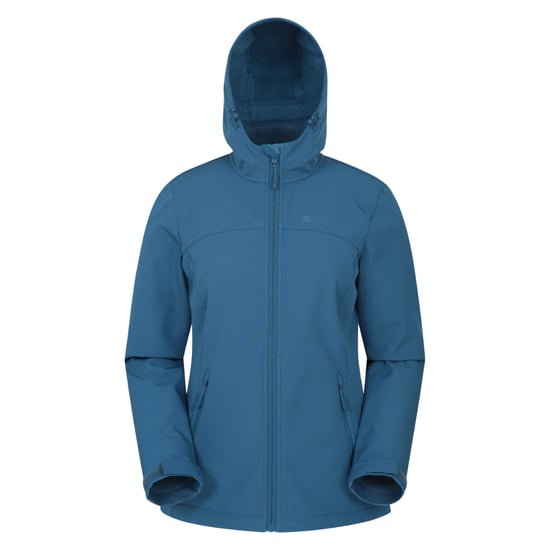 Mountain Warehouse Dames/Dames Exodus waterafstotend softshell jack (Blauw) - Image 1