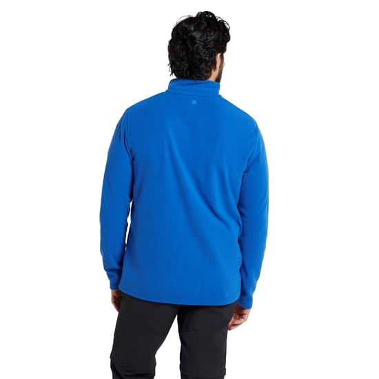 Mountain Warehouse Heren Camber II Half Zip Fleece Top (Blauw) - Image 2