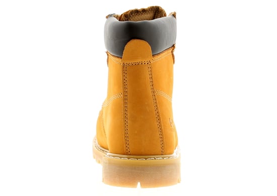 New Mens/Gents Tan Tradesafe Lace Up Steel Toe Cap Safety Boots.