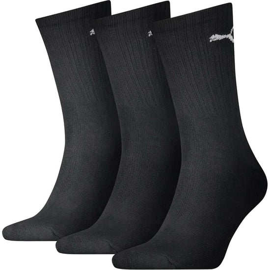Puma Unisex Sportsokken voor volwassenen (set van 3 stuks) (Zwart) - Image 2