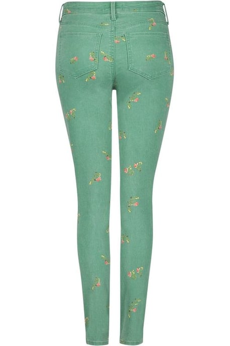 Ami Skinny Jeans Green Twill