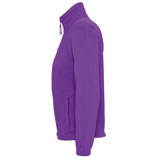 SOLS Dames/dames North Full Zip Fleece Jacket (Donkerpaars) - Image 3