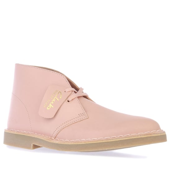 Clarks Originals Desert Boot 2 leren dameslaarzen, roze - Image 2