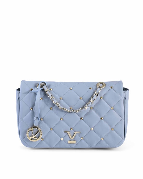 V Italia Womens Handbag M392 Sauvage Celeste