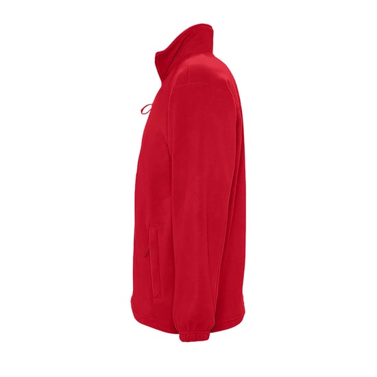 SOLS Heren North Full Zip Outdoor Fleece Jacket (Rood) - Image 3