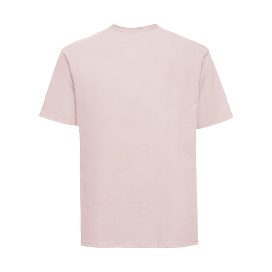 Russell Heren Klassiek Ringspun Katoen T-Shirt (Poederroos) - Image 2