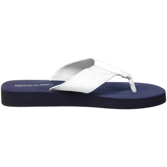 Regatta Dames/dames Catarina teenslippers (Marine / Wit) - Image 2
