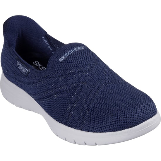 Skechers On-the-GO Flex Excellency Textile Dames Navy Trainers - Image 1