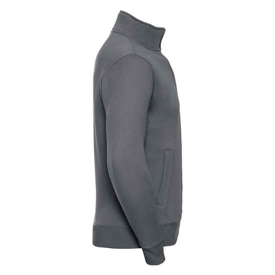 Russell Heren Authentiek Sweatjack (Convoy Grijs Effen) - Image 3