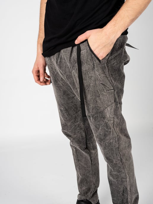 La Haine Inside Us broek LM048 Mannen Grijs - Image 4
