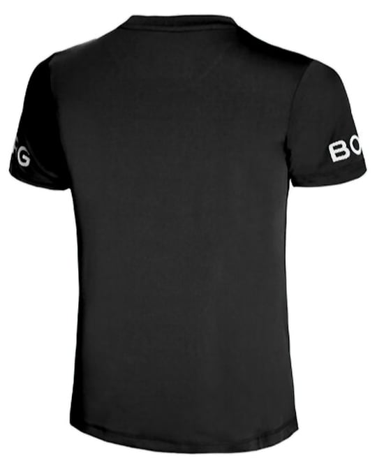 Björn Borg - Dames Classic Training T-Shirt met Korte Mouwen - Zwart - Image 2