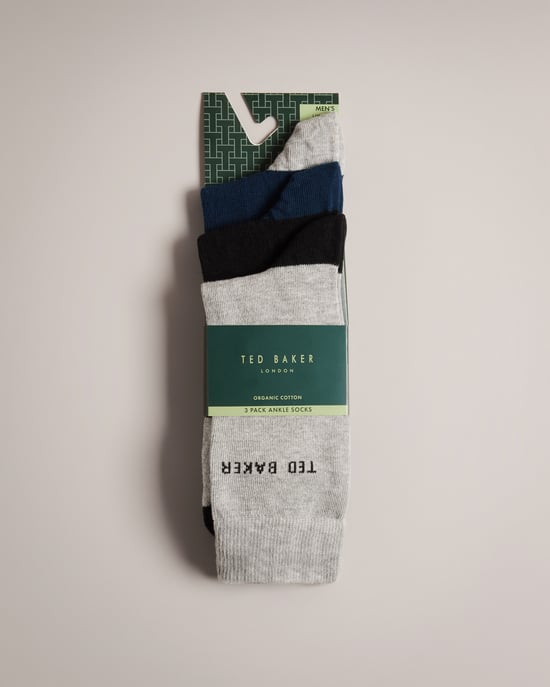 Ted Baker Mixxed Driepack Sokken, Assortiment - Image 1