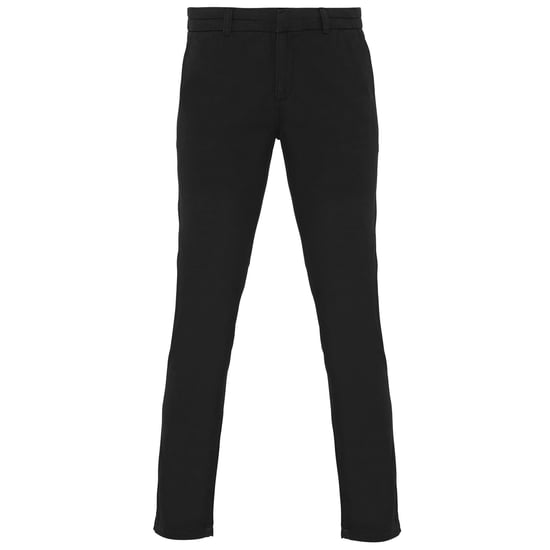 Asquith & Fox Dames/dames Casual Chino Broek (Zwart) - Image 1