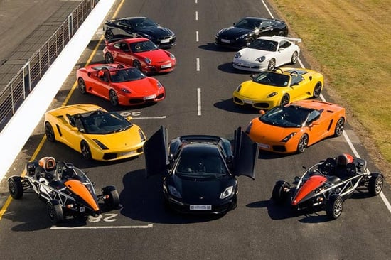 Triple Supercar Drive (eVoucher)