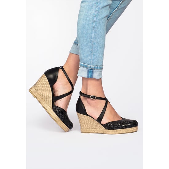 Eva Lopez Ankle Strap Wedge Sandals Women Summer