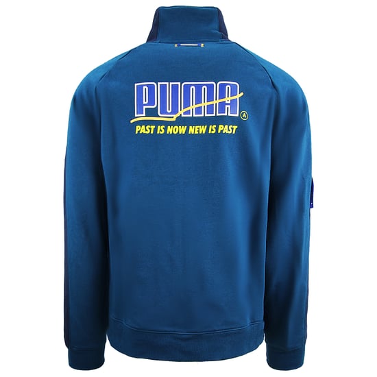 Puma x Ader Error Track Top Zip Up Long Sleeve Blue Mens Jumper 595533 60