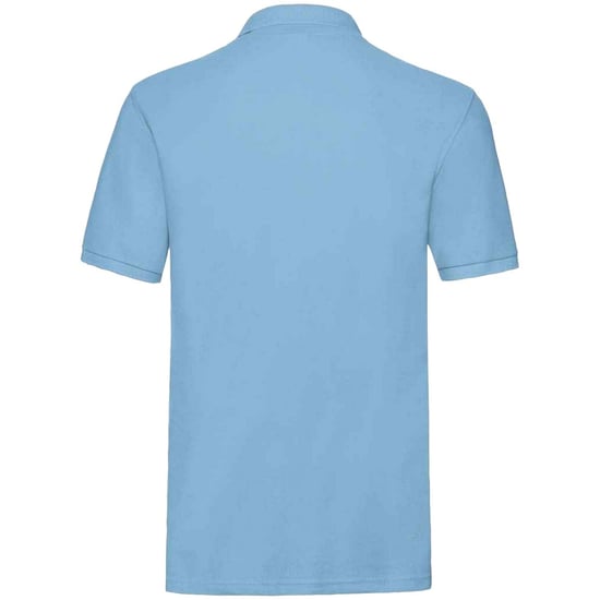 Fruit of the Loom Heren Premium Katoenen Piqué Poloshirt (Hemelsblauw) - Image 2
