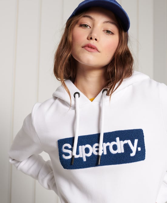Superdry Core Logo Werkpocket Hoodie - Image 4