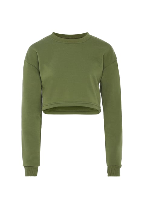 Mymo Sweatshirt Dames Militair - Image 1