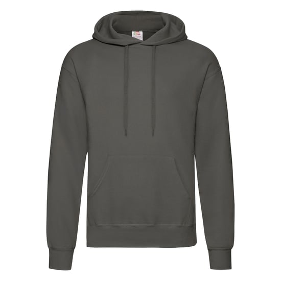 Fruit Of The Loom Unisex Volwassenen Klassiek Sweatshirt met capuchon (Licht Grafiet) - Image 1