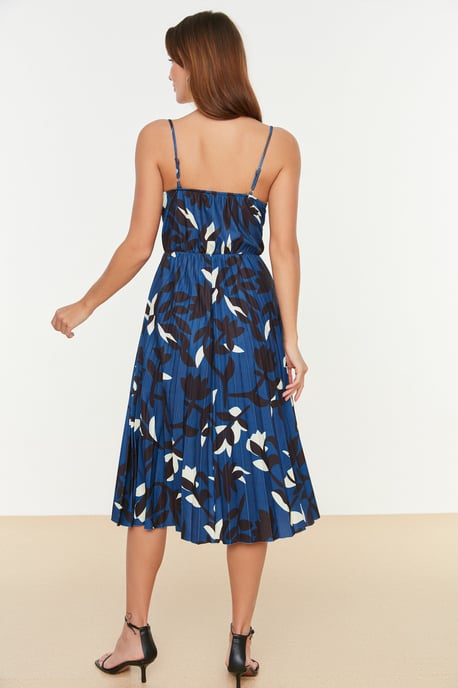 Trendyol Vrouw/Meisje Cache-coeur A-lijn Midi Jurk - Image 5
