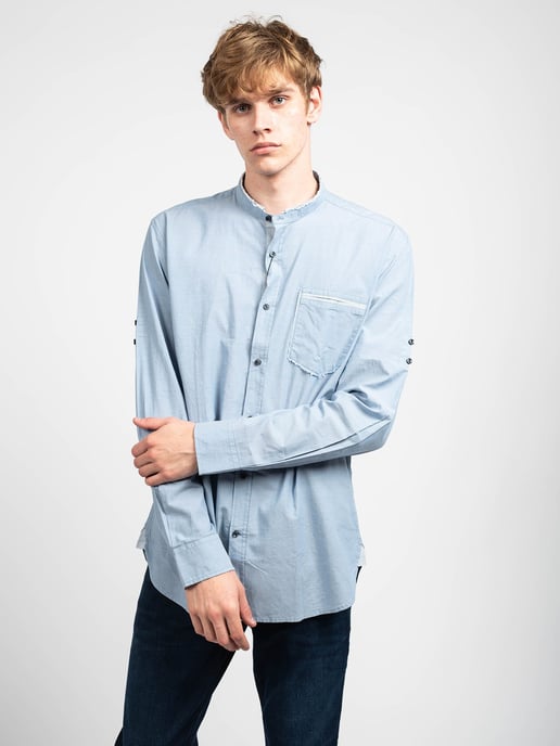 Antony Morato Shirt Slim Men's Blue