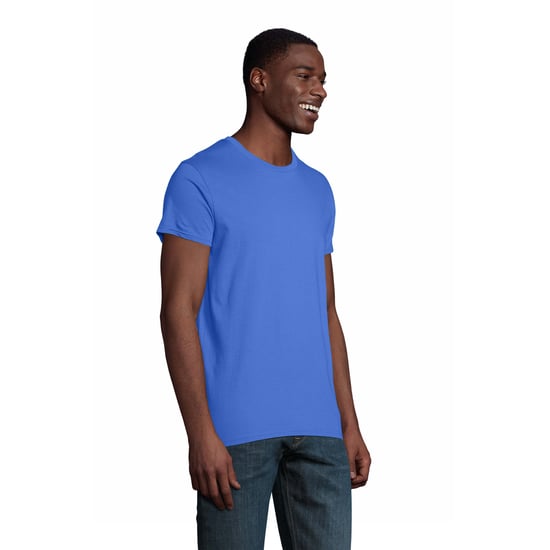 SOLS Heren Pioneer Biologisch Katoenen T-Shirt (Koningsblauw) - Image 3
