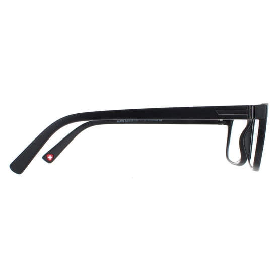 Montana Rectangular Unisex Matte Black Glasses