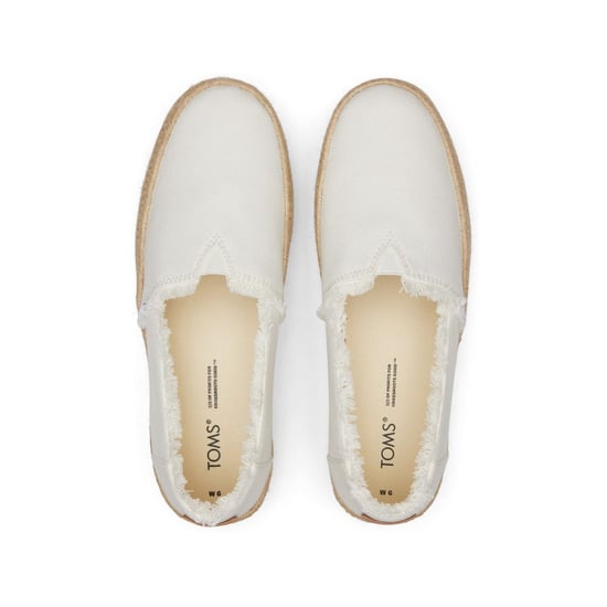 TOMS Valencia 100% Katoen Espadrilles Wit voor dames - Image 4