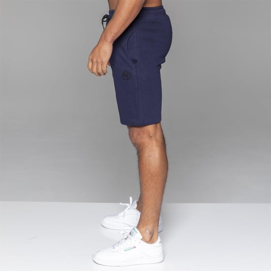 MYT Heren Fleece Korte Broek Navy - Image 2